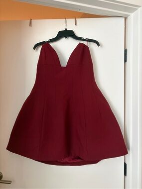 Bardot Miriam Red Mini Dress